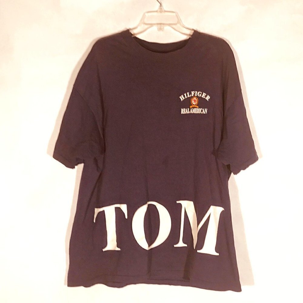 Tommy Hilfiger Vintage Color Block Tee T Shirt XL